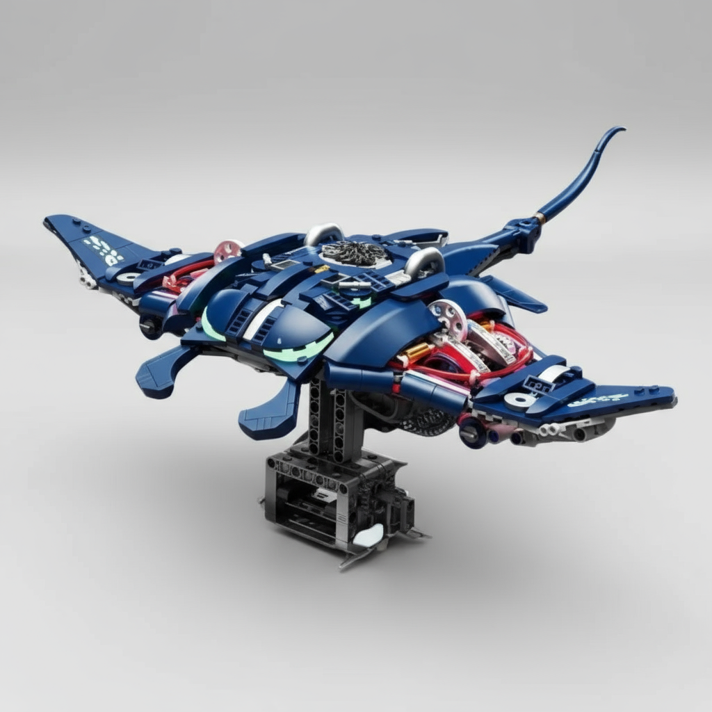 Bewegender Manta | Bausteine