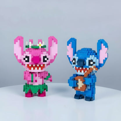 Blaues Wesen familie  | Bausteine