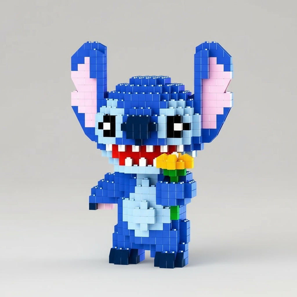 Blaues Wesen familie  | Bausteine