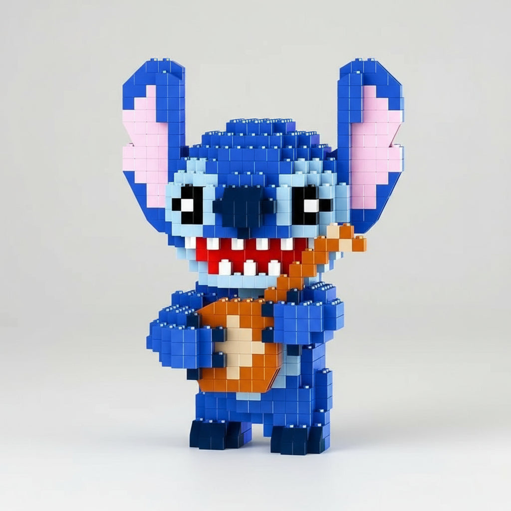 Blaues Wesen familie  | Bausteine