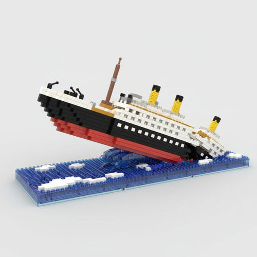 Zinkende Titanic