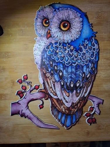 Eule | 2D Holzpuzzle