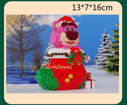 Rosa Bär in Weihnachtssocke