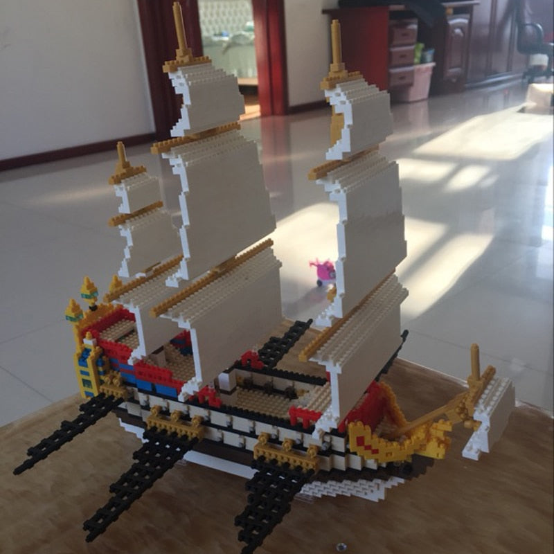 Piraten Segelboot  | Bausteine