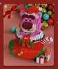 Rosa Bär in Weihnachtssocke