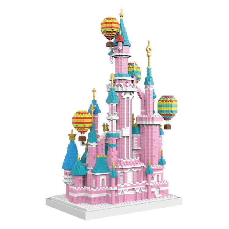 Festliches rosa Schloss