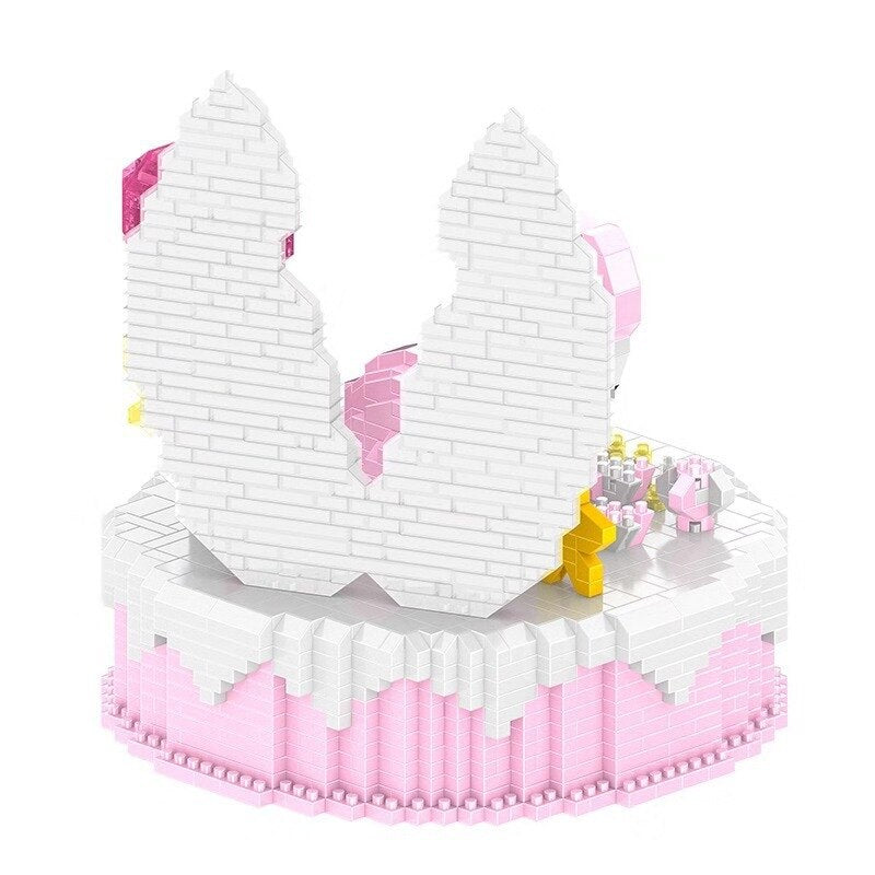 Flamingo-Kuchen  | Bausteine