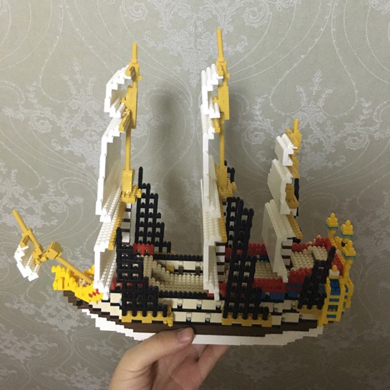 Piraten Segelboot  | Bausteine
