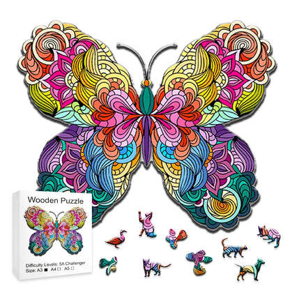 Schmetterling | 2D Holzpuzzle