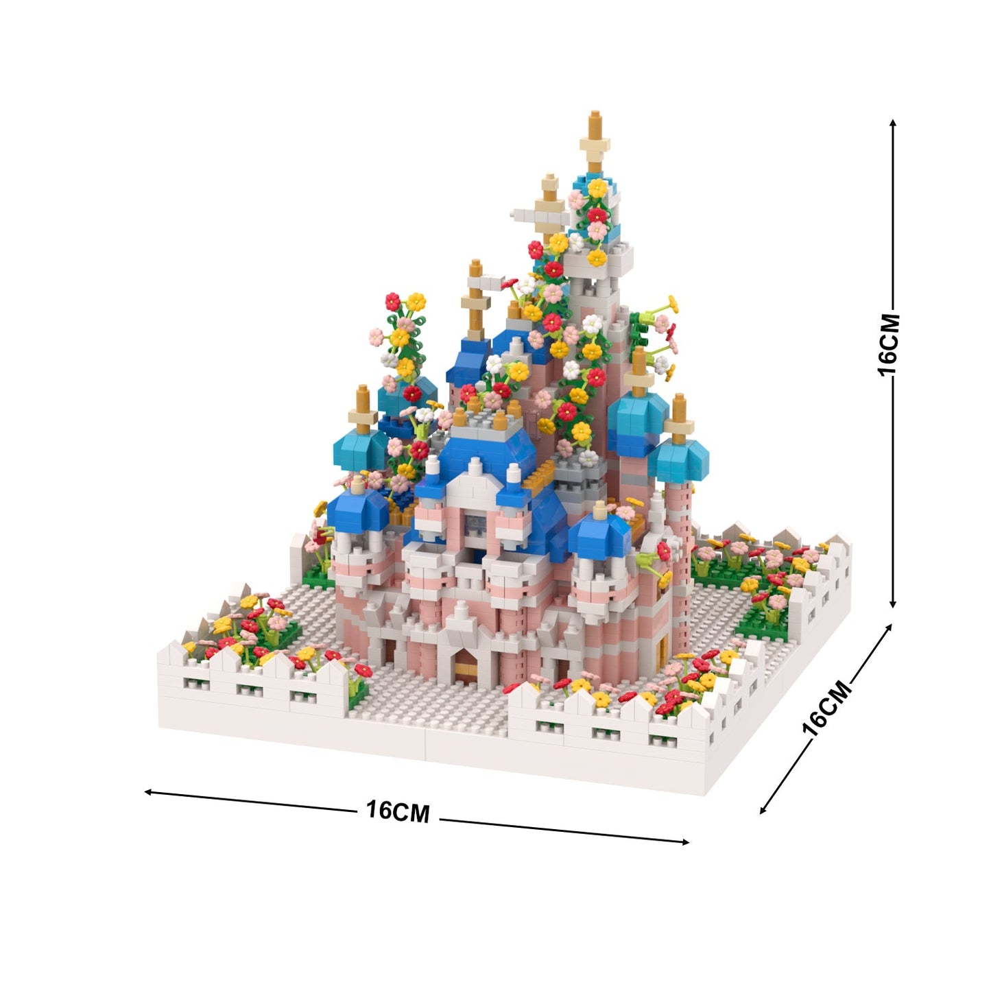 Mini-Blumenschloss  | Bausteine