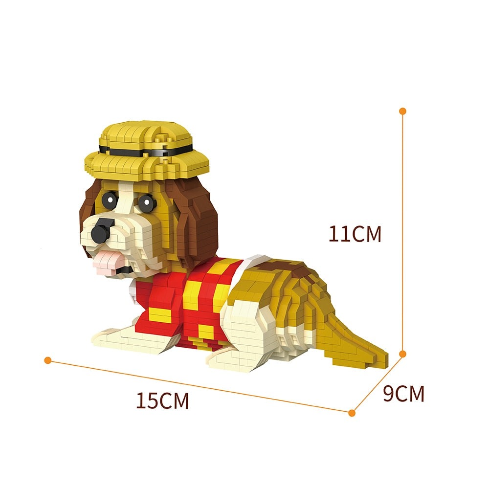 Basset-Hund  | Bausteine
