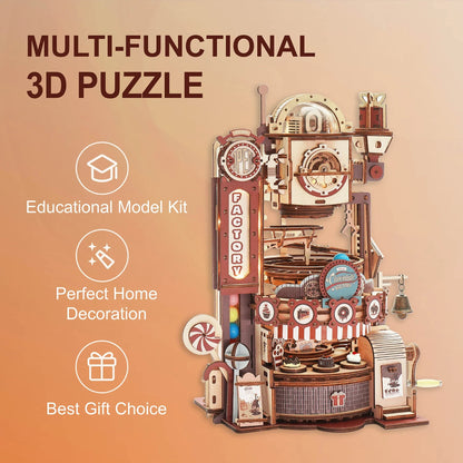 Schokoladenfabrik | 3D Puzzle