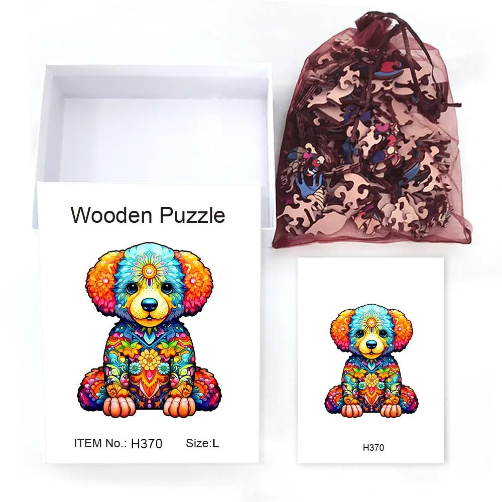 Welpe | 2D Holzpuzzle