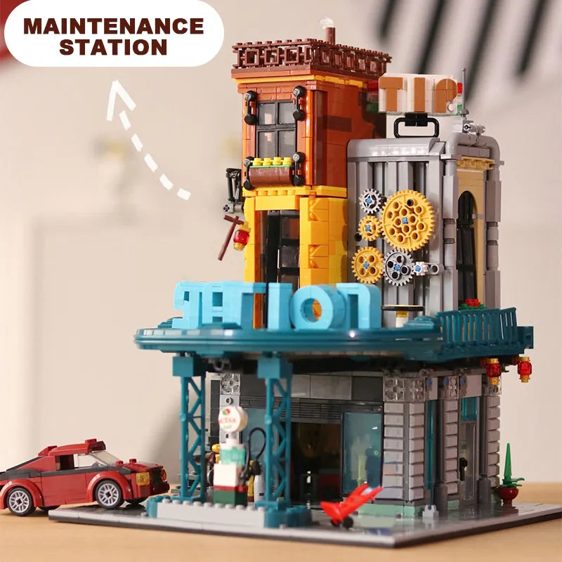 Autogarage  | Bausteine