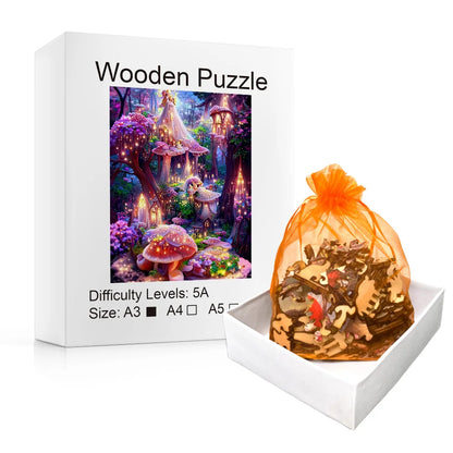 Fantasie Welt | 2D Holzpuzzle