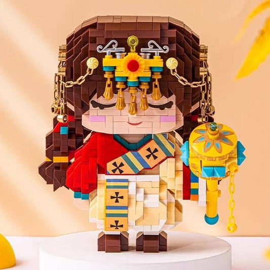 Tibetisches Mädchen  | Bausteine