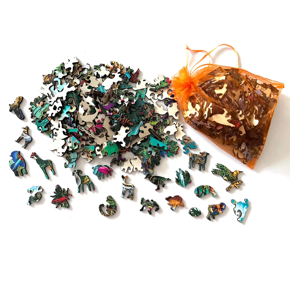 Kolibri | 2D Holzpuzzle