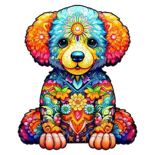 Welpe | 2D Holzpuzzle