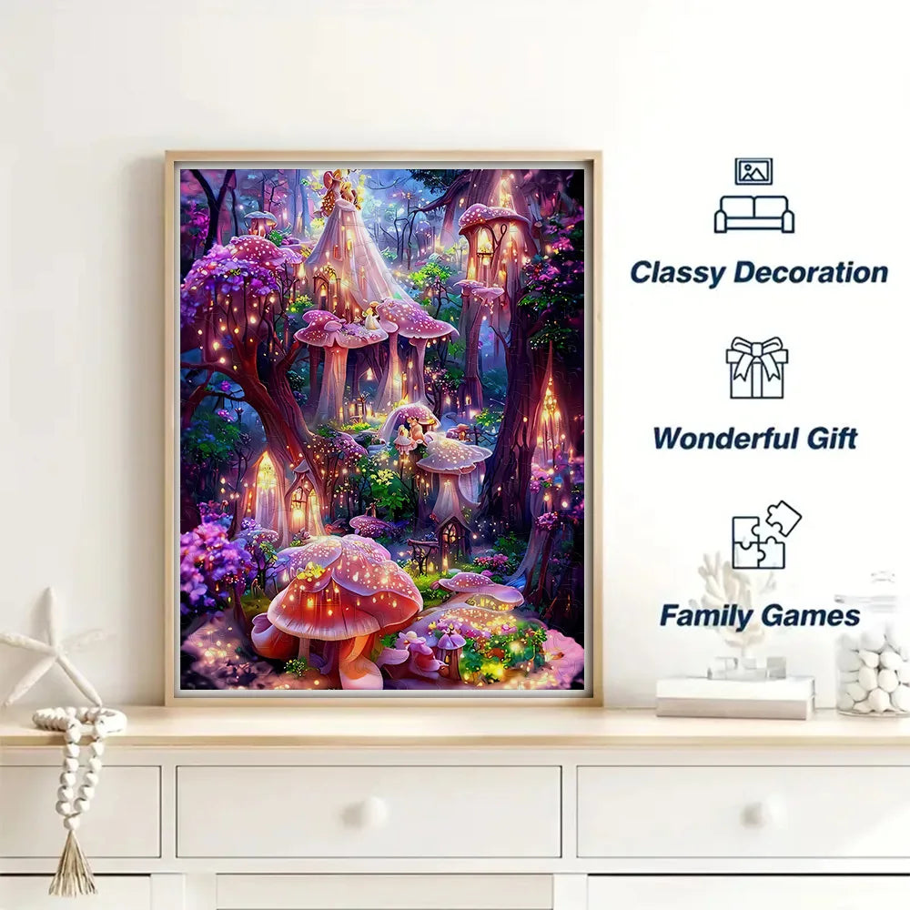 Fantasie Welt | 2D Holzpuzzle