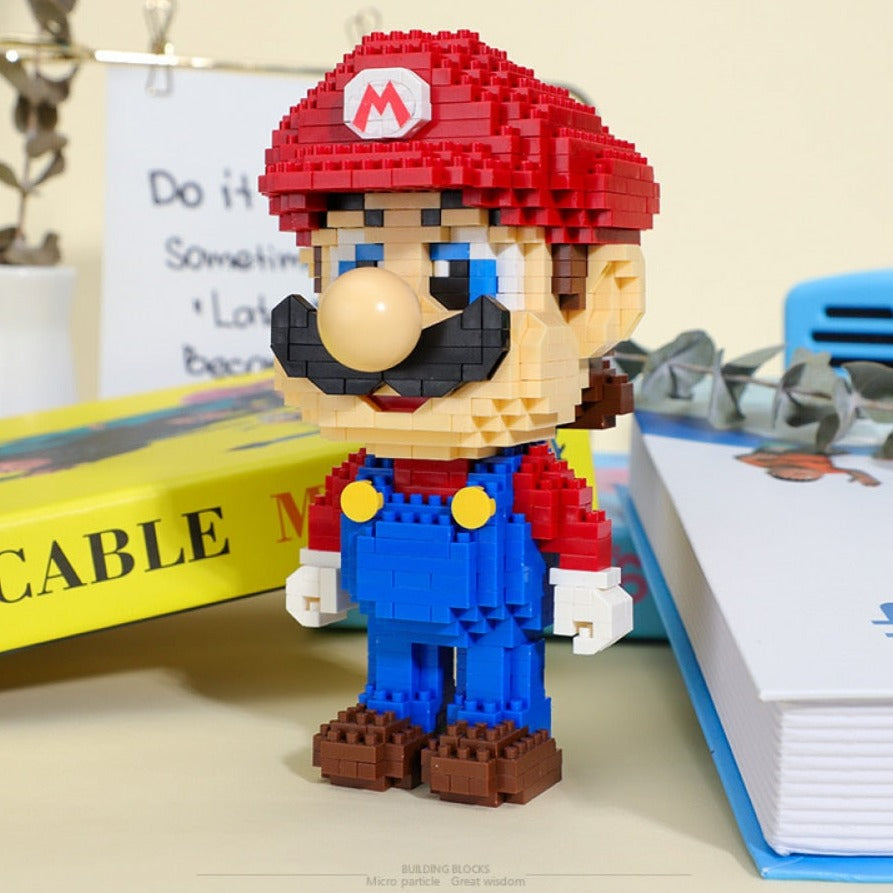 Roter Klempner mit großer Nase  | Bausteine