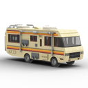 Altmodisches Wohnmobil  | Bausteine