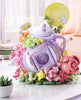 Teetasse mit Blumen