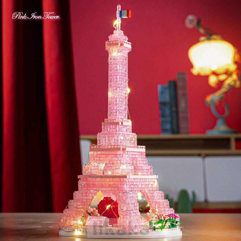 Rosa Eiffelturm