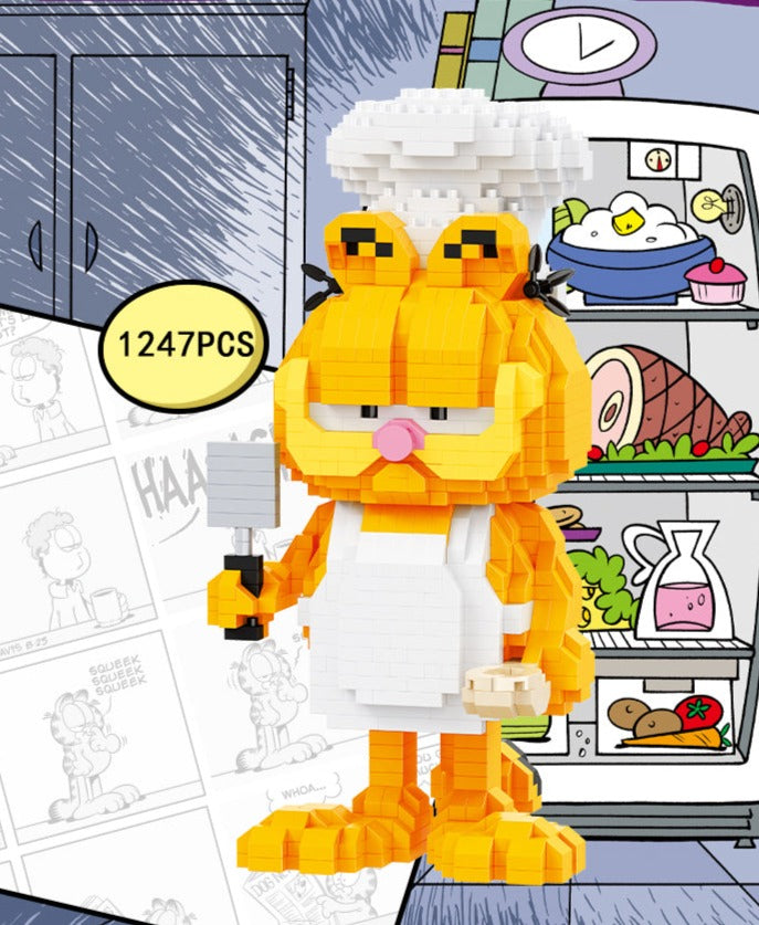 Orange Cartoon Katze