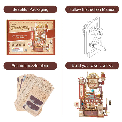 Schokoladenfabrik | 3D Puzzle