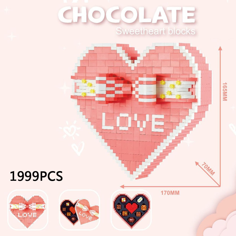Liebevolle Schokoladenbox