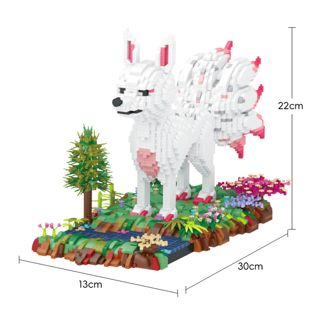 Weißer Fuchs  | Bausteine