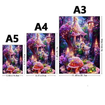 Fantasie Welt | 2D Holzpuzzle