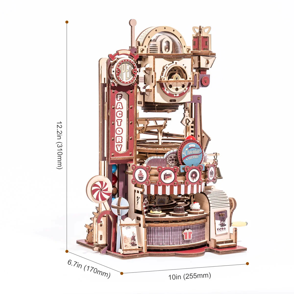 Schokoladenfabrik | 3D Puzzle
