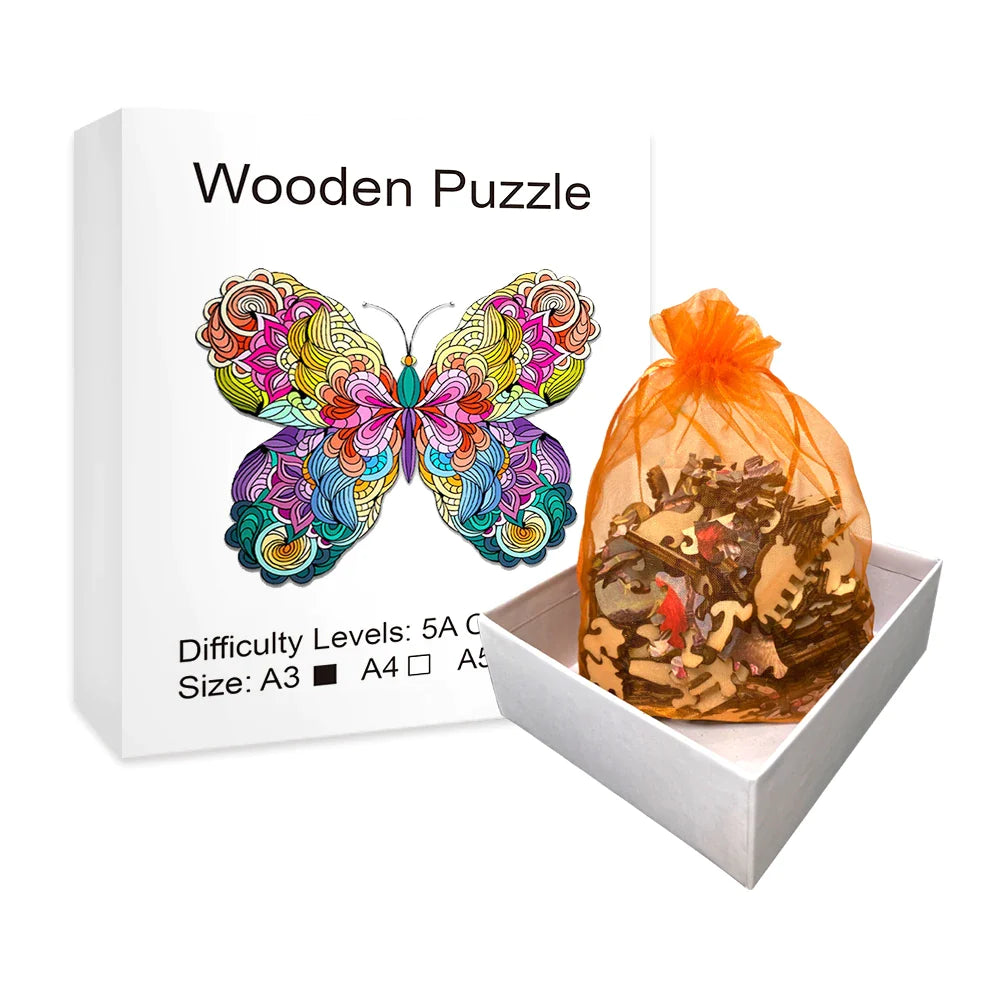 Schmetterling | 2D Holzpuzzle