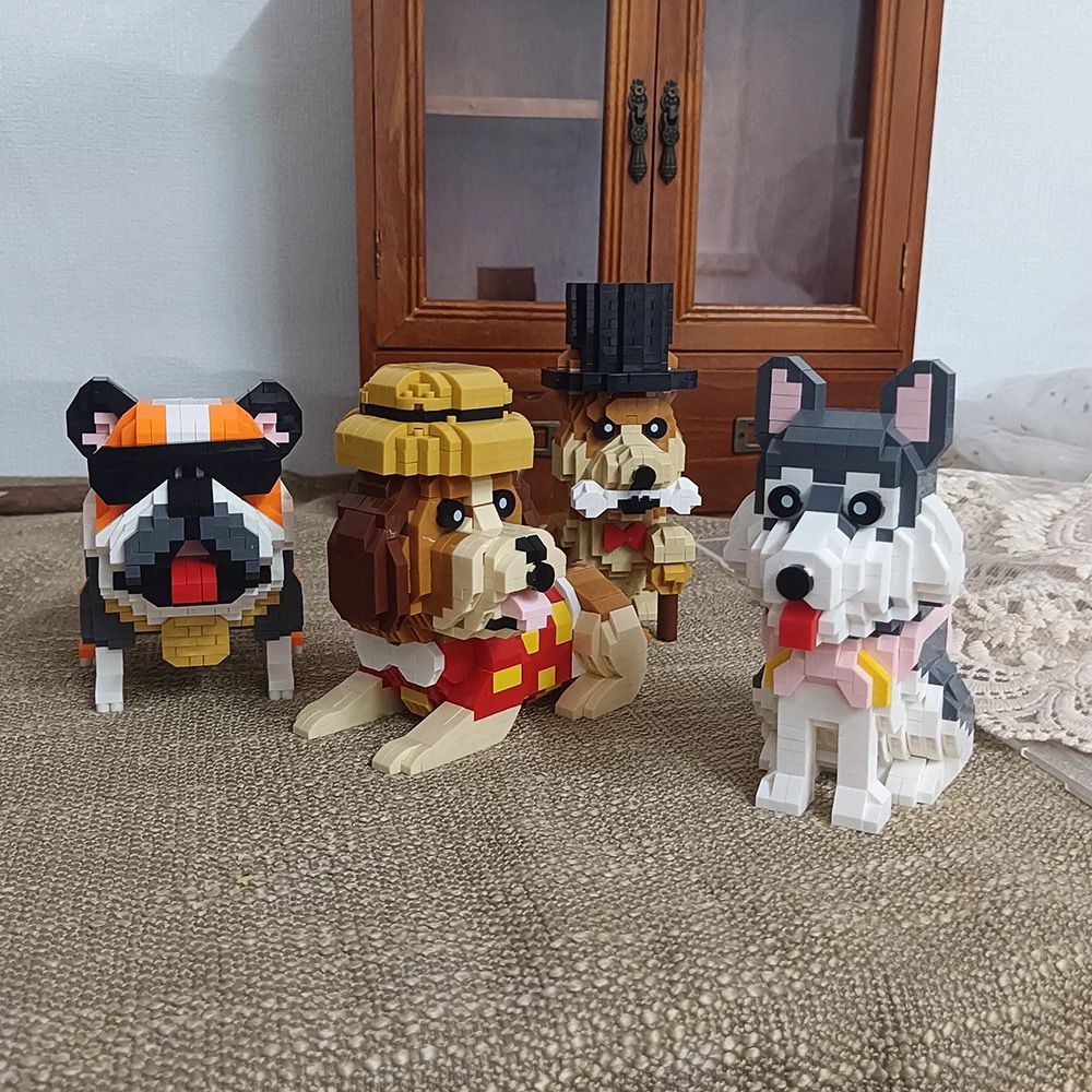 Shiba mit Hut  | Bausteine