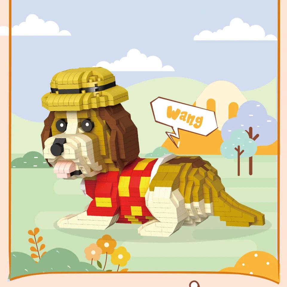 Basset-Hund  | Bausteine
