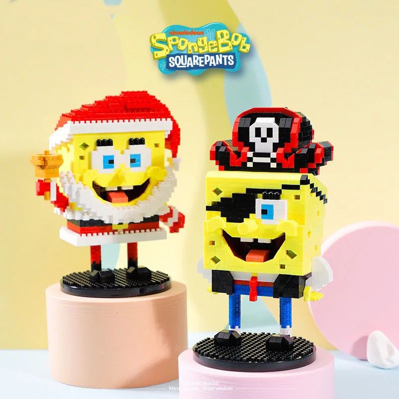 Gelber Schwamm-Familie  | Bausteine