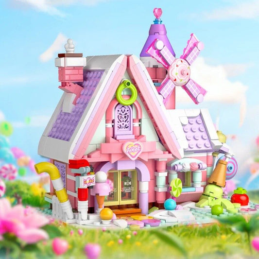 Süßigkeiten-Haus  | Bausteine