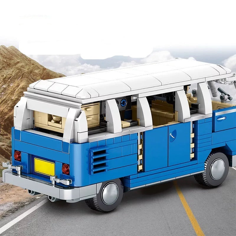Blauer Bus