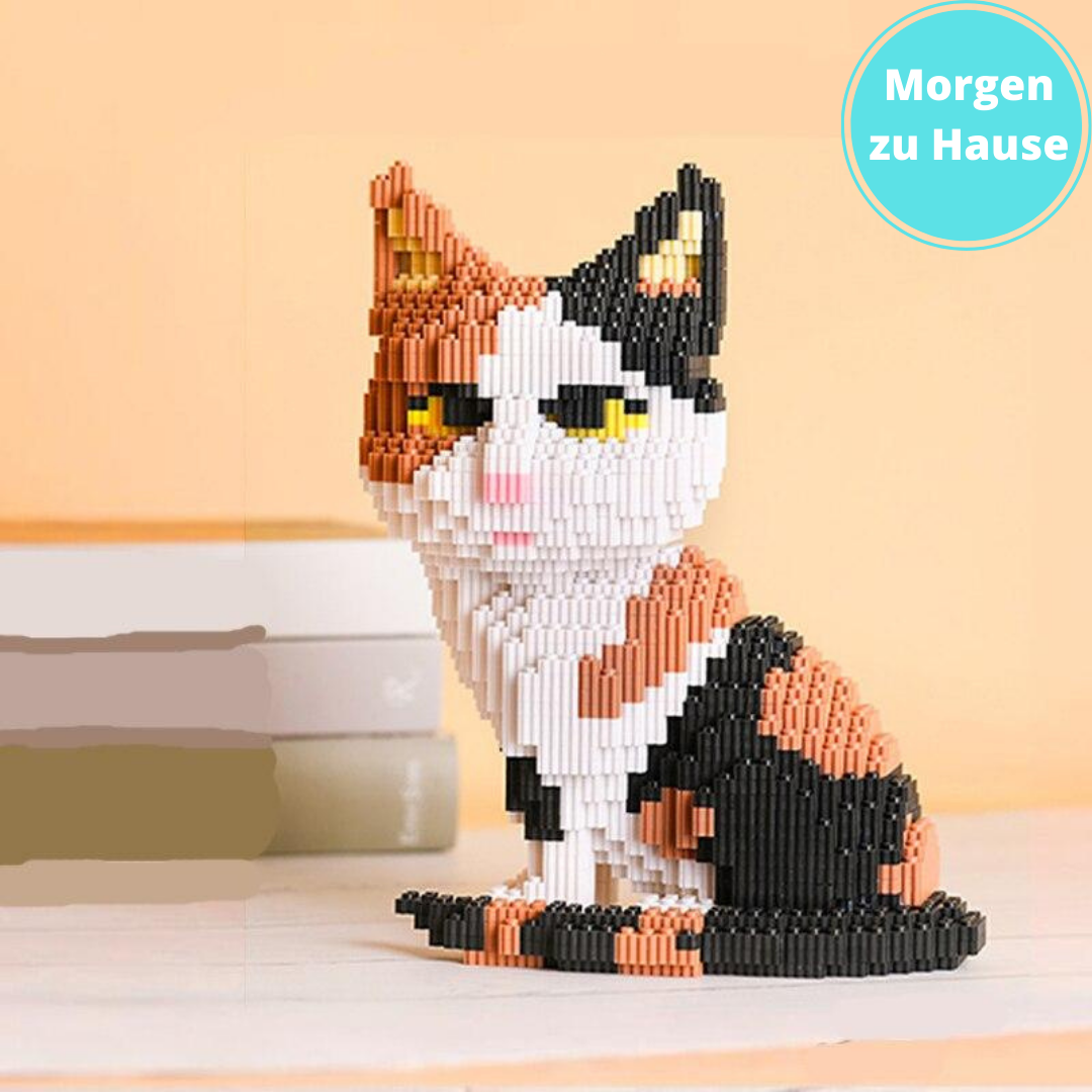 Große Katze - Morgen zu Hause