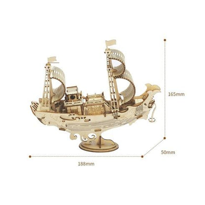 Japanisches Schiff | 3D Puzzle