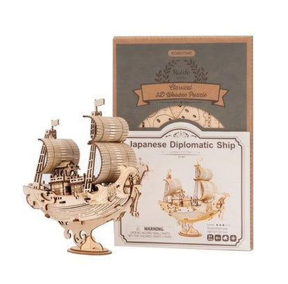 Japanisches Schiff | 3D Puzzle