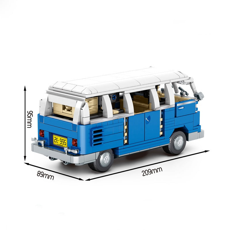 Blauer Bus