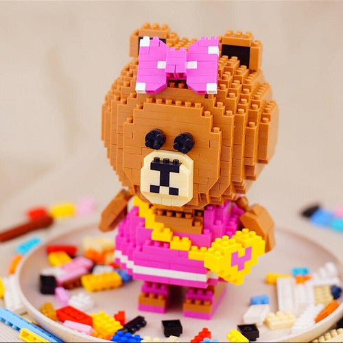 Mädchen Bär  | Bausteine