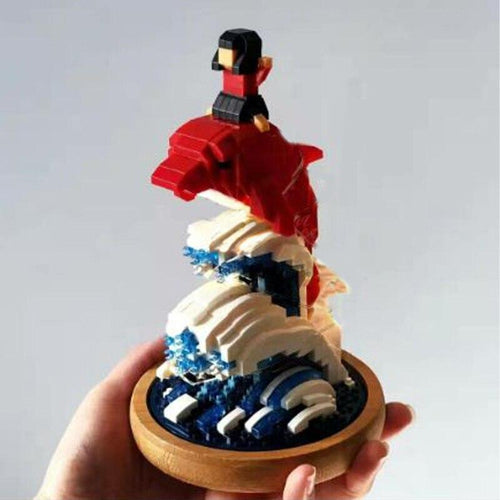 Delphin auf Golf  | Bausteine