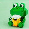 Frosch mit Küken