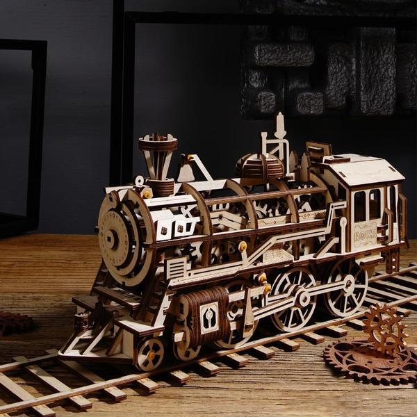 Dampflokomotive | 3D Puzzle